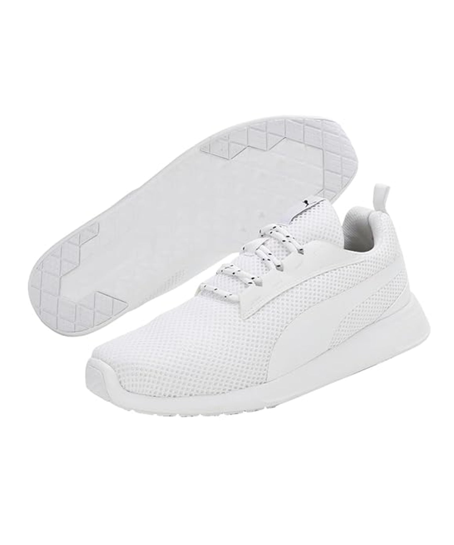 Puma Unisex-Adult Buzz White-White Sneaker  (39189305)