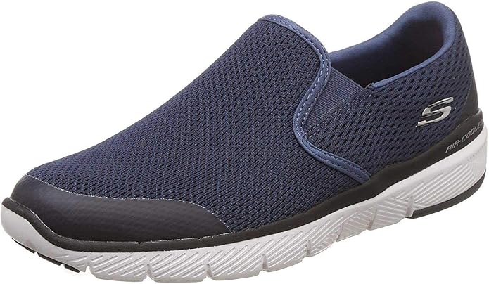 Skechers Men's FLEX ADVANTAGE 3.0-MORWICK NAVY/BLACK Casual Shoe - 11 UK (52961-NVBK)