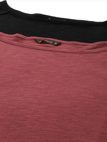 DressBerry Women Pack of 2 Solid Pure Cotton T-shirt (Size-S)