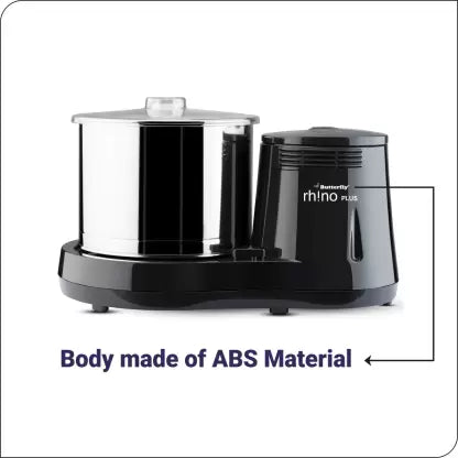 Butterfly Rhino Plus Wet Grinder, 2L (Grey) , 150W