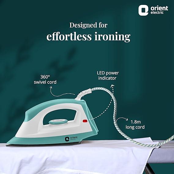Orient Electric Fabrijoy 1000 Watt Dry Iron.