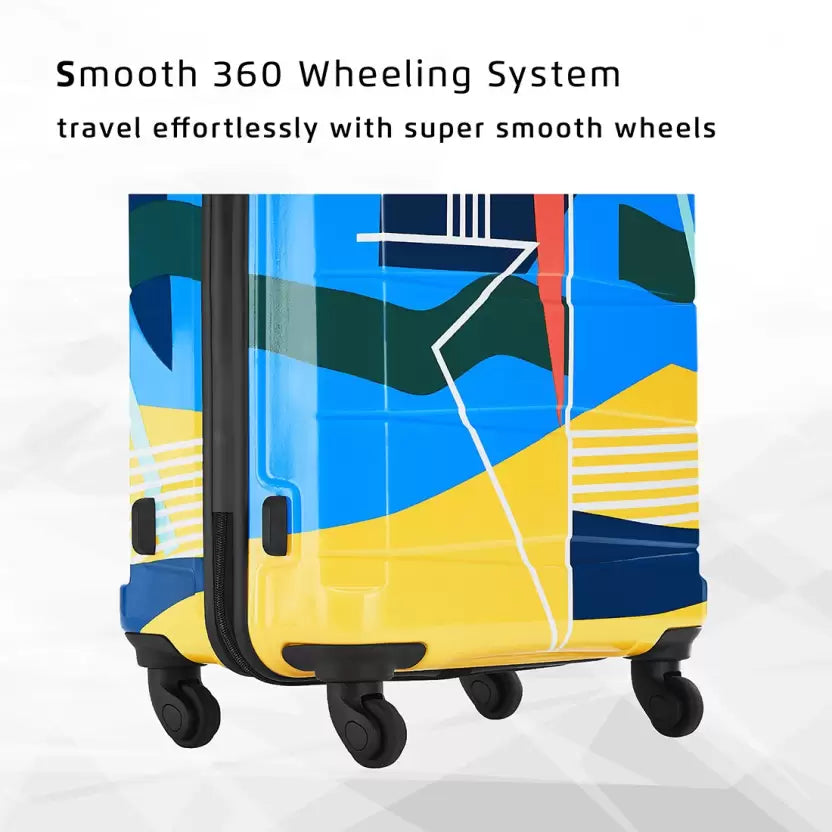 SAFARI Medium Check-in Suitcase (66 cm) 4 Wheels - REGLOSS DETOUR 65 4W PRINTED - Multicolor