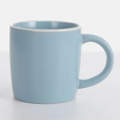 Ernesto 24-Pc Stoneware Matt Color Glazed Dinner Set-Blue.