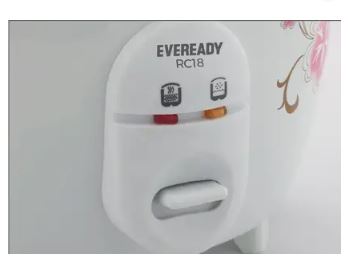 EVEREADY RC18 Electric Rice Cooker  (1.8 L, White)