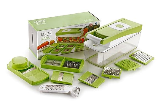 Ganesh 14in1 Multipurpose Chopper Fruits & Vegetable Cutters.