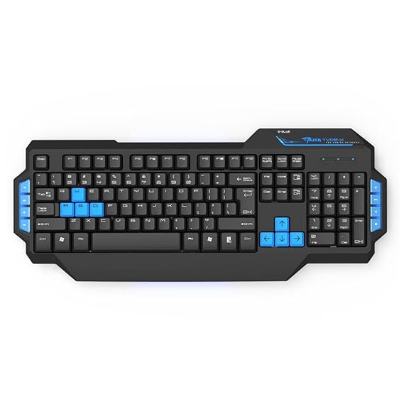 E-Blue Cobra Mazer Type X Black Gaming Keyboard