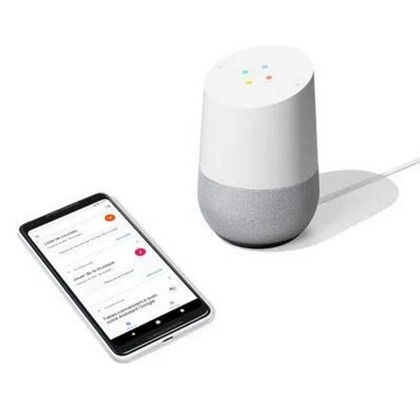Google Home with Google Assistant Smart Speaker  (White)