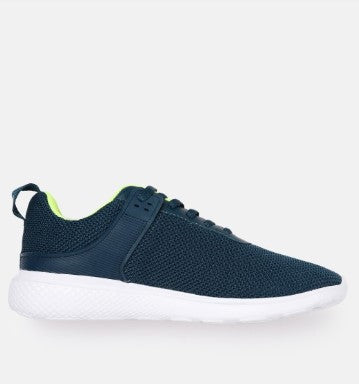 Crew STREET Women Teal Blue Woven Design Walking Shoes (Size-5)