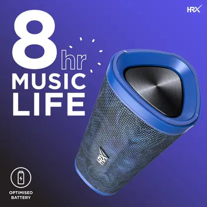 HRX X-BOOST 20T with Stereo Immersive Technology 20 W Bluetooth Speaker (Apollo Blue) Stereo Channel