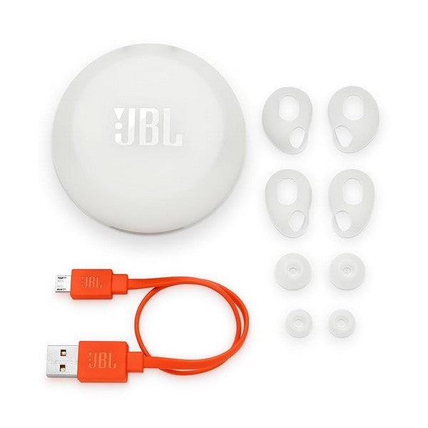 JBL Free X Truly Wireless Bluetooth In Ear Headphone with Mic (White)