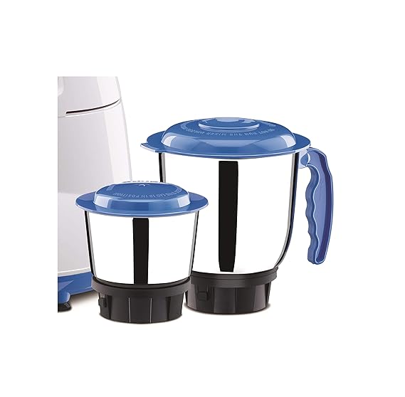 Bajaj Bravo DLX 500W Mixer Grinder | 2 In 1 Functional Blade | Nutri-Pro Feature | 3 Jars