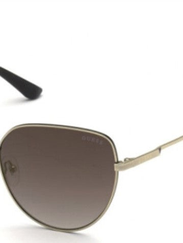 GUESS Women Aviator Sunglasses with UV Protected Lens (GU7784)