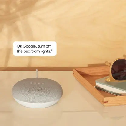Google Home Mini with Google Assistant Smart Speaker Chalk (Grey)