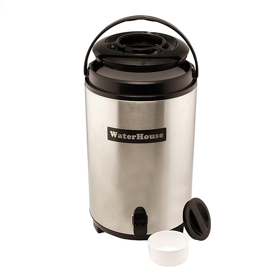 Jaypee Water House 15 Water Jug Black 10 Liter