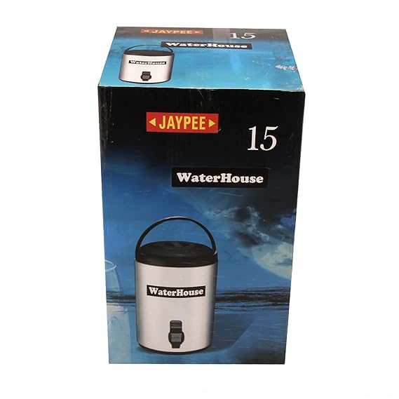 Jaypee Water House 15 Water Jug Black 10 Liter