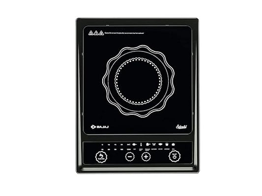 Bajaj Splendid 1200 Watt Induction Cooktop | 7 Auto Cook Menus | Tactile Push Buttons