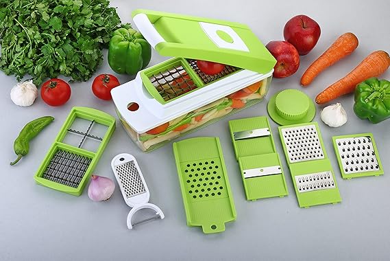 Ganesh 14in1 Multipurpose Chopper Fruits & Vegetable Cutters.